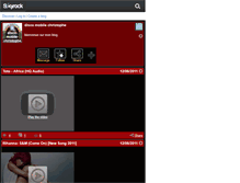 Tablet Screenshot of disco-mobile-christophe.skyrock.com
