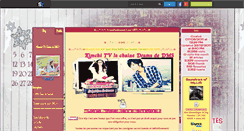 Desktop Screenshot of kimchi-tv.skyrock.com