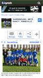 Mobile Screenshot of fcsarrebourg15ans.skyrock.com