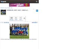 Tablet Screenshot of fcsarrebourg15ans.skyrock.com