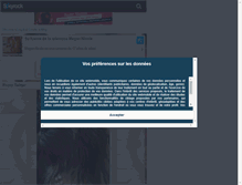 Tablet Screenshot of megannicolespainfans.skyrock.com