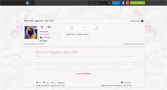 Desktop Screenshot of married-against-my-will.skyrock.com