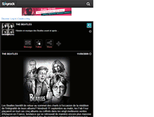Tablet Screenshot of beatlemania35.skyrock.com
