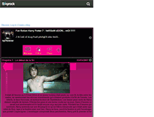 Tablet Screenshot of fic-hp7forever.skyrock.com