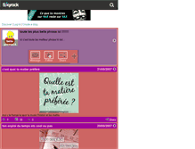 Tablet Screenshot of belle-phrase74.skyrock.com