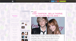 Desktop Screenshot of anabellathorne.skyrock.com