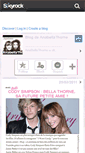 Mobile Screenshot of anabellathorne.skyrock.com