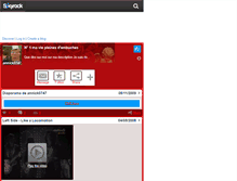 Tablet Screenshot of annick0747.skyrock.com