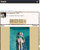 Tablet Screenshot of anna-jagodzinska.skyrock.com