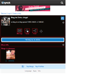Tablet Screenshot of chris---angel.skyrock.com