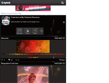 Tablet Screenshot of frank-iero-mcr.skyrock.com