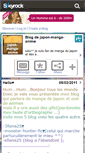 Mobile Screenshot of japon-manga-anime.skyrock.com