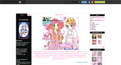 Desktop Screenshot of chocolaetvanille7.skyrock.com