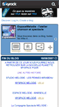 Mobile Screenshot of espacemelodie.skyrock.com