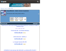Tablet Screenshot of espacemelodie.skyrock.com