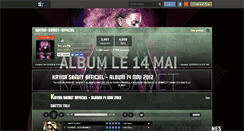 Desktop Screenshot of kayna-samet-officiel.skyrock.com