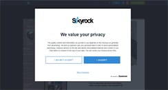 Desktop Screenshot of ch0ow-x0.skyrock.com