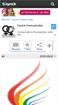Mobile Screenshot of contrelhomophobie.skyrock.com