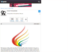 Tablet Screenshot of contrelhomophobie.skyrock.com
