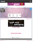 Tablet Screenshot of espace-artiste.skyrock.com