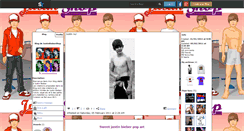 Desktop Screenshot of justinbiebershop.skyrock.com