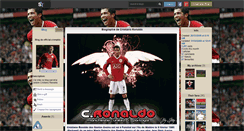 Desktop Screenshot of official-cronaldo.skyrock.com