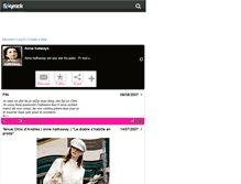 Tablet Screenshot of anne--hathaway.skyrock.com