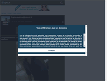 Tablet Screenshot of origine-metisse.skyrock.com