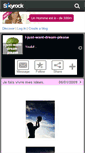 Mobile Screenshot of i-just-want-dream-please.skyrock.com