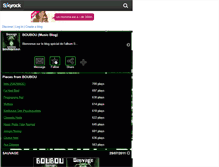 Tablet Screenshot of boubousauvage.skyrock.com