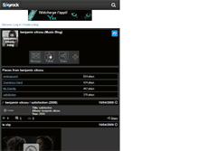 Tablet Screenshot of benjamin-siksou-song.skyrock.com