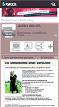 Mobile Screenshot of conseil-mode-beaute.skyrock.com
