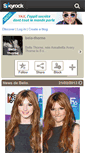 Mobile Screenshot of bela-thorne.skyrock.com