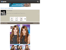 Tablet Screenshot of bela-thorne.skyrock.com