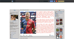 Desktop Screenshot of gerard-pique.skyrock.com