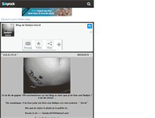 Tablet Screenshot of dedipix-david.skyrock.com