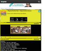 Tablet Screenshot of happycountrydancers.skyrock.com