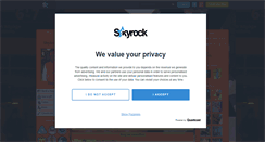 Desktop Screenshot of jack167.skyrock.com