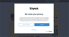 Desktop Screenshot of charlx.skyrock.com