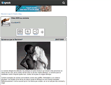 Tablet Screenshot of i-hate-racisme.skyrock.com