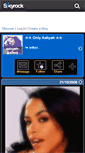 Mobile Screenshot of aaliyah-gallery.skyrock.com