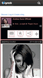Mobile Screenshot of andreaduro-officiel.skyrock.com