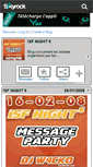Mobile Screenshot of isfnight6.skyrock.com