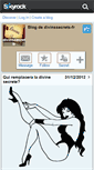 Mobile Screenshot of divinssecrets-fr.skyrock.com
