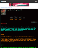 Tablet Screenshot of dessins-manga-exposition.skyrock.com