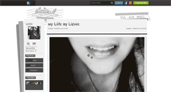 Desktop Screenshot of lichie.skyrock.com