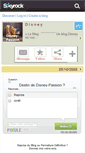 Mobile Screenshot of disney-passion.skyrock.com