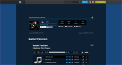 Desktop Screenshot of kamel-ancien-officiel.skyrock.com