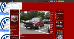 Desktop Screenshot of golf-mk1.skyrock.com