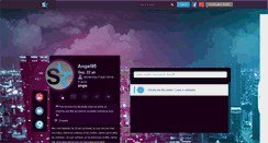 Desktop Screenshot of angel95.skyrock.com